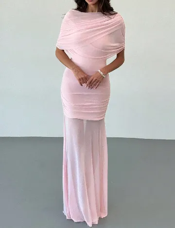 Rochie lunga SHEIN, roz