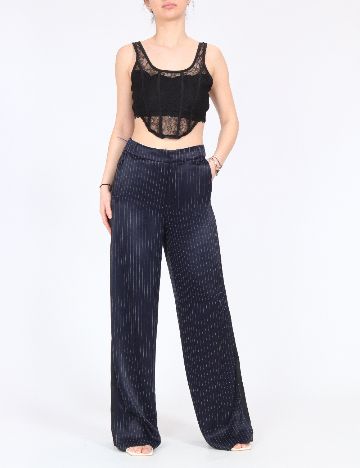 Pantaloni Zara, bleumarin