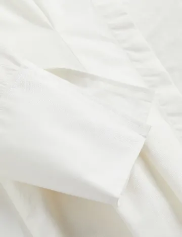 Rochie scurta H&M, alb