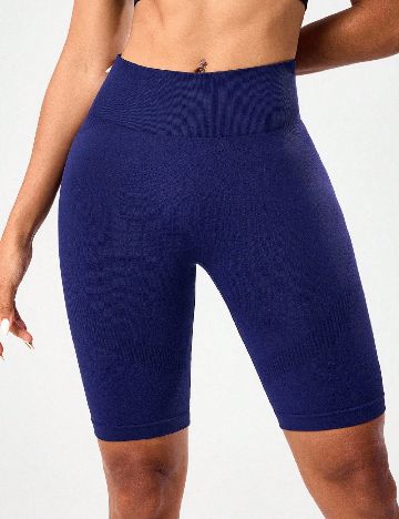Colanti scurti SHEIN, albastru