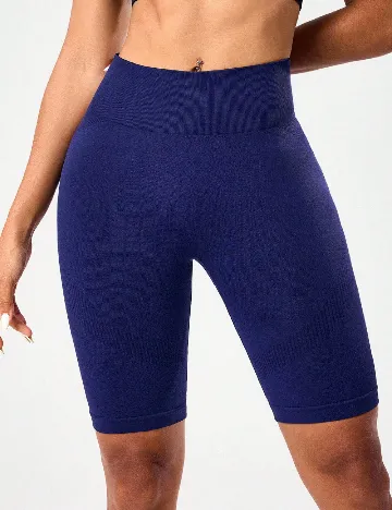 Colanti scurti SHEIN, albastru
