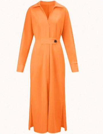 Rochie medie SHEIN, portocaliu