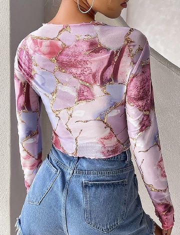 Top SHEIN, mix culori