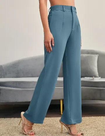 Pantaloni SHEIN, albastru