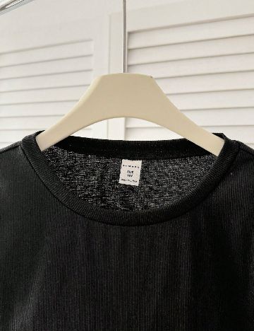 Bluza Shein Kids, negru