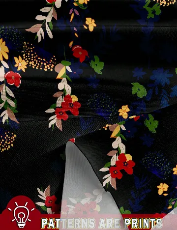 Rochie scurta SHEIN, floral print