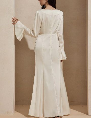 Rochie lunga SHEIN, ecru