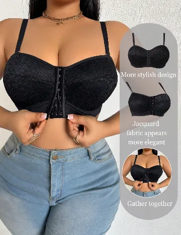 Sutien SHEIN CURVE, negru