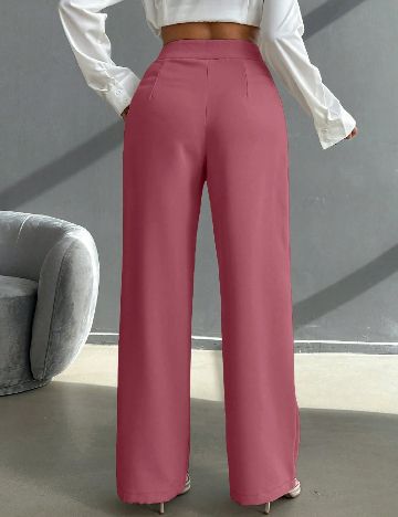 Pantaloni SHEIN, roz