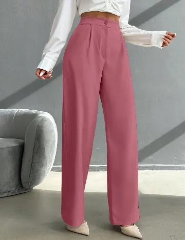 Pantaloni SHEIN, roz