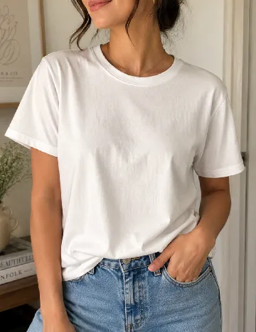 Tricou SHEIN, alb