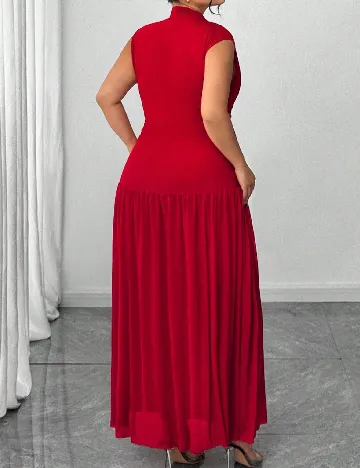 Rochie lunga SHEIN CURVE, rosu