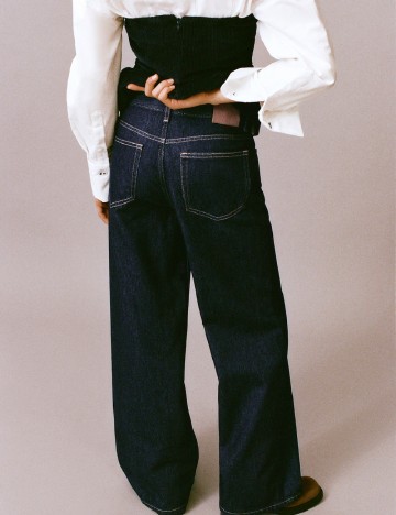 Blugi Pull&Bear, bleumarin