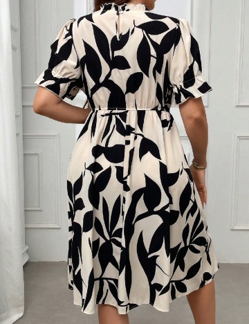 Rochie medie SHEIN CURVE, crem