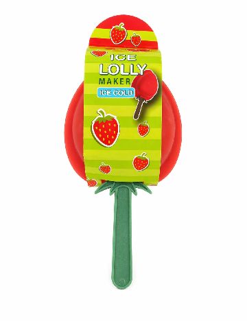 Forma din silicon pentru inghetata ACTION, rosu