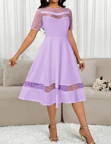 Rochie medie SHEIN, mov