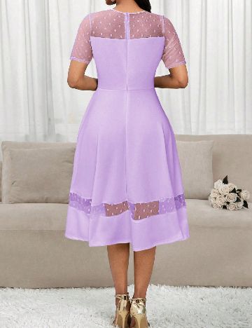 Rochie medie SHEIN, mov