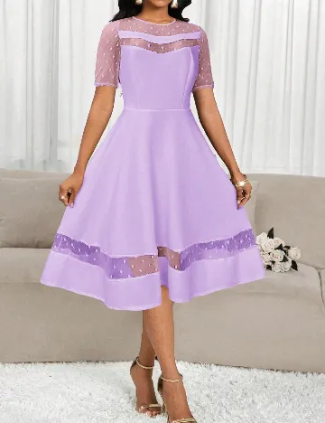 Rochie medie SHEIN, mov