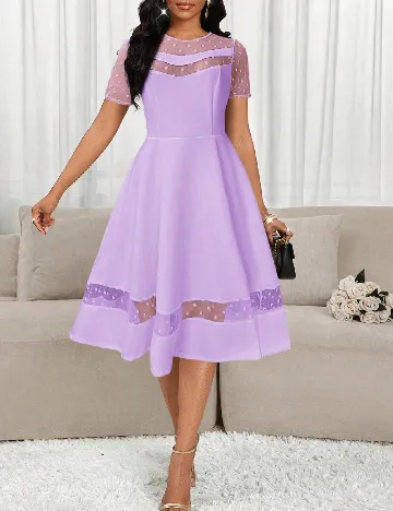 Rochie medie SHEIN, mov