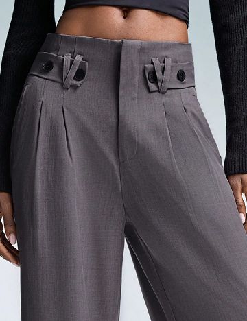 Pantaloni Aveloria, gri