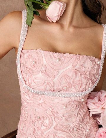 Rochie scurta Savoree, roz