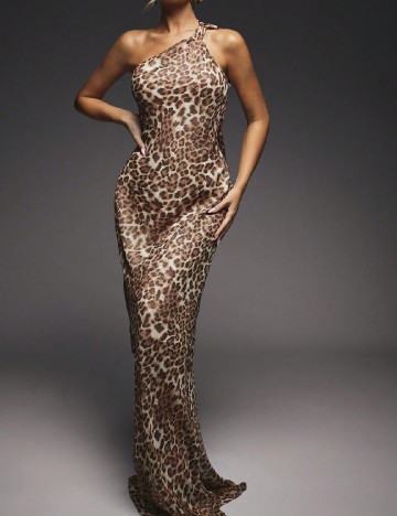 Rochie lunga SHEIN, animal print