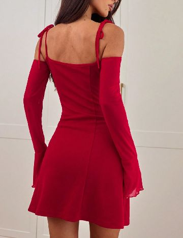 Rochie scurta SHEIN, rosu
