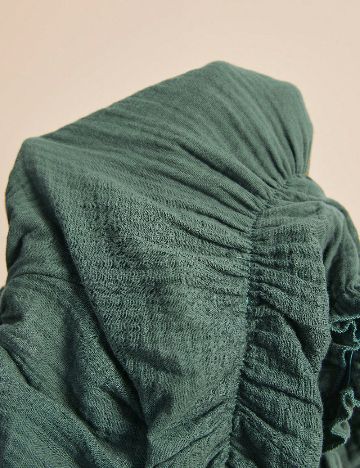 Top SHEIN CURVE, verde