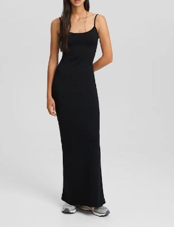 Rochie lunga Bershka, negru