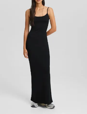 Rochie lunga Bershka, negru