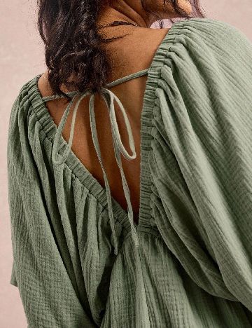 Rochie scurta SHEIN CURVE, verde