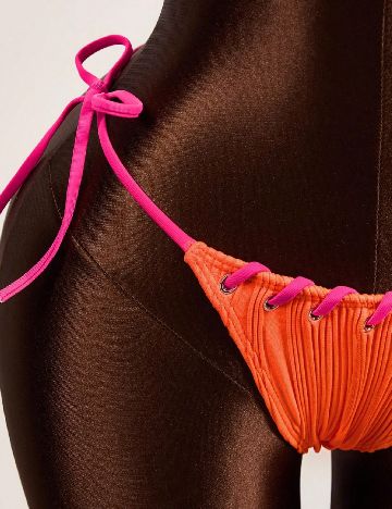 Costum de baie SHEIN, portocaliu/roz