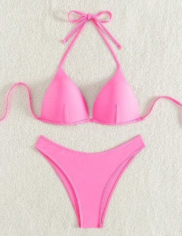 Costum de baie SHEIN, roz