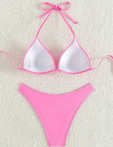 Costum de baie SHEIN, roz