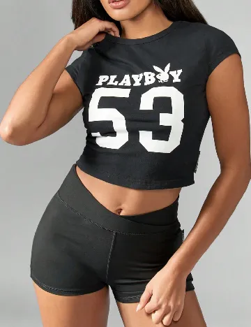 Top Missguided, negru