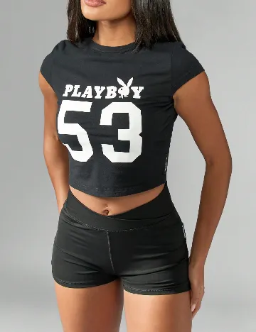 Top Missguided, negru