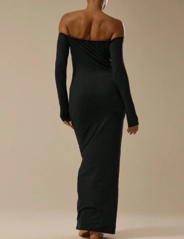 Rochie lunga Musera, negru