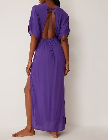 Rochie de plaja NA-KD, mov