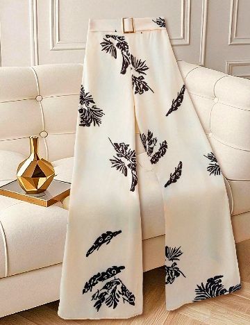 Pantaloni SHEIN, crem