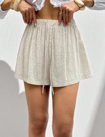 Pantaloni scurti SHEIN, bej