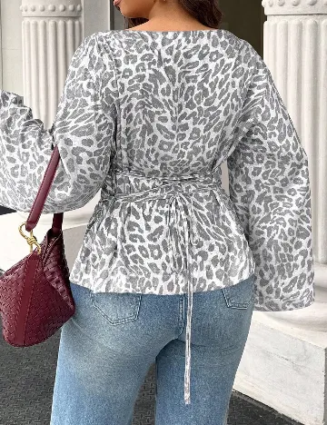Bluza SHEIN CURVE, animal print