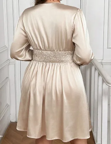 Rochie scurta SHEIN CURVE, bej