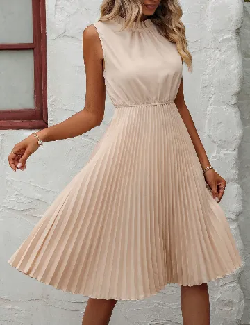 Rochie medie SHEIN, crem