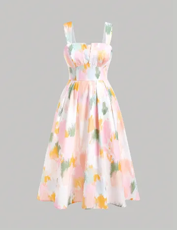 Rochie medie SHEIN CURVE, mix culori