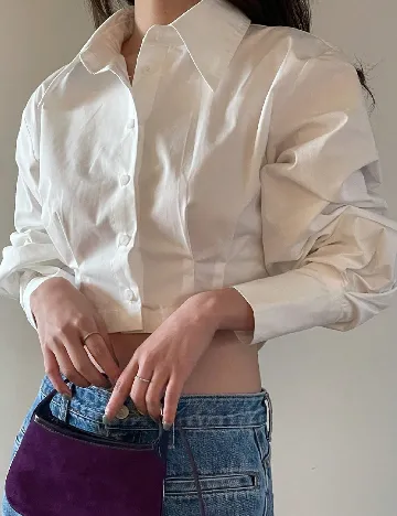 Camasa Dazy, alb