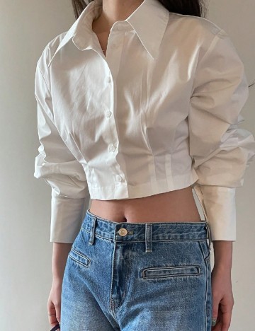 Camasa Dazy, alb