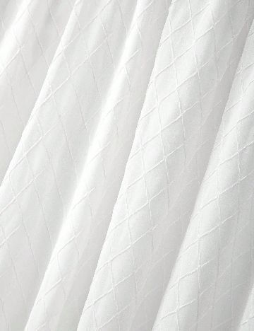 Fusta SHEIN CURVE, alb