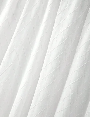 Fusta SHEIN CURVE, alb