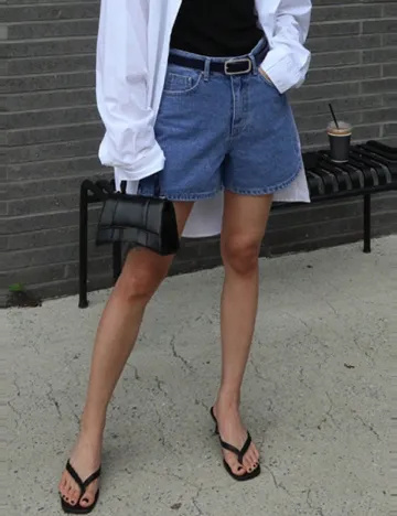 Pantaloni scurti Dazy, albastru