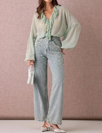 Bluza SHEIN, verde